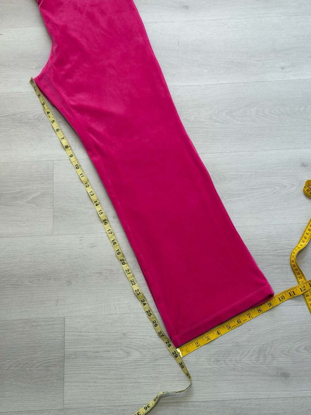 Juicy Couture Velour Rhinestone Tracksuit Set Hot Pink Size M - Picture 7 of 7